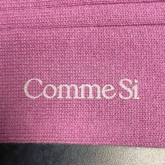 NEW Comme Si Cashmere socks in Lilac. UNISEX - Picture 5 of 7